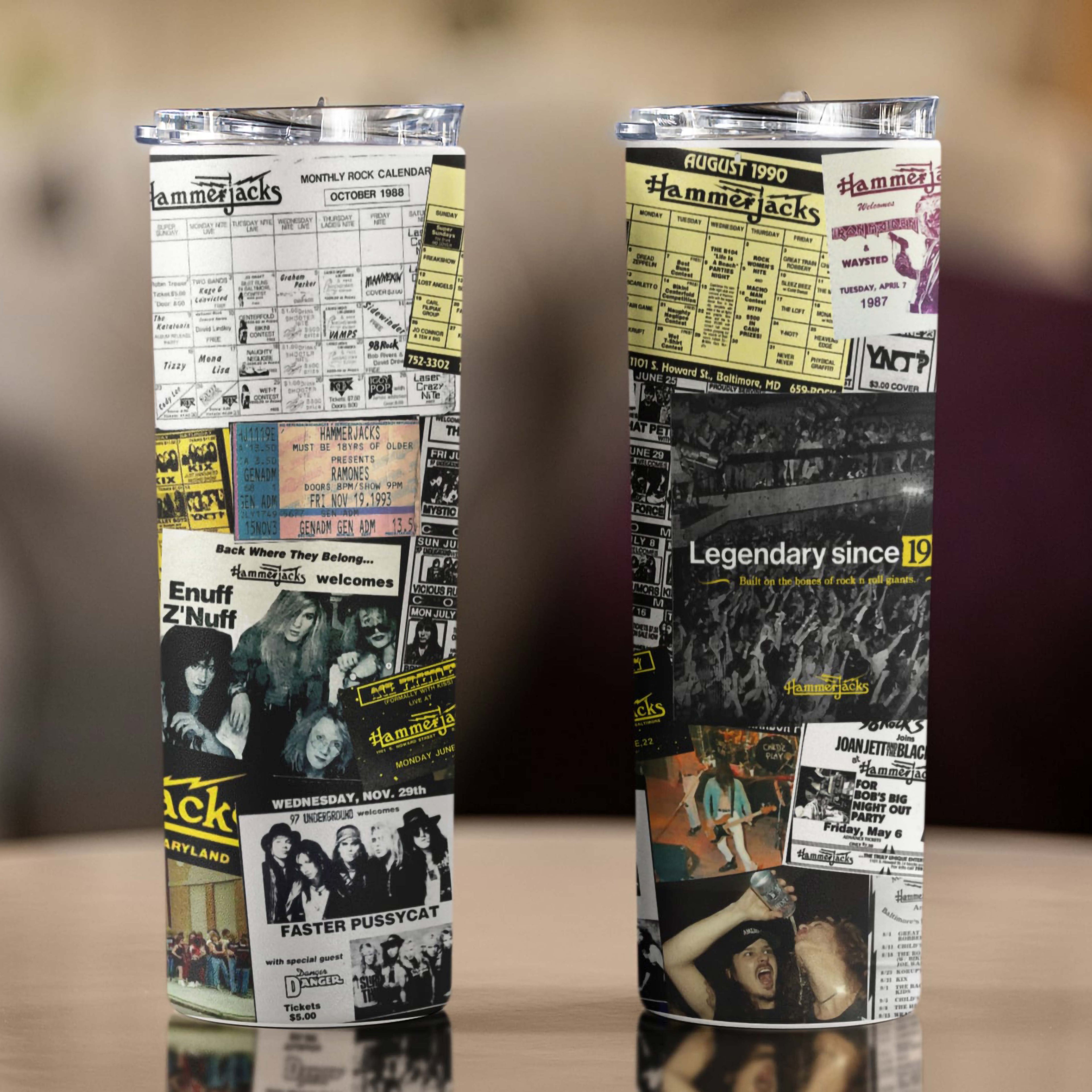 1st Edition Hammerjacks Collage Tumbler
