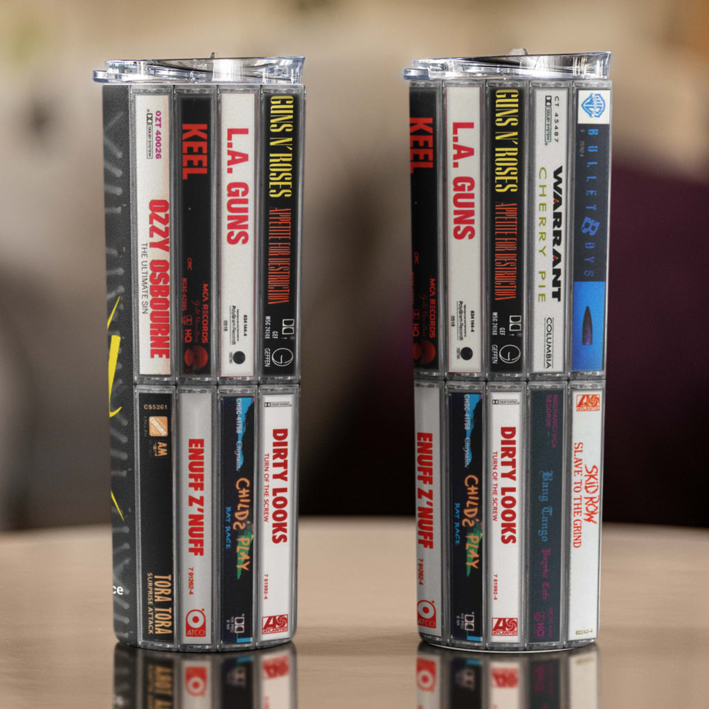 1st Edition Hammerjacks Cassette Tumbler