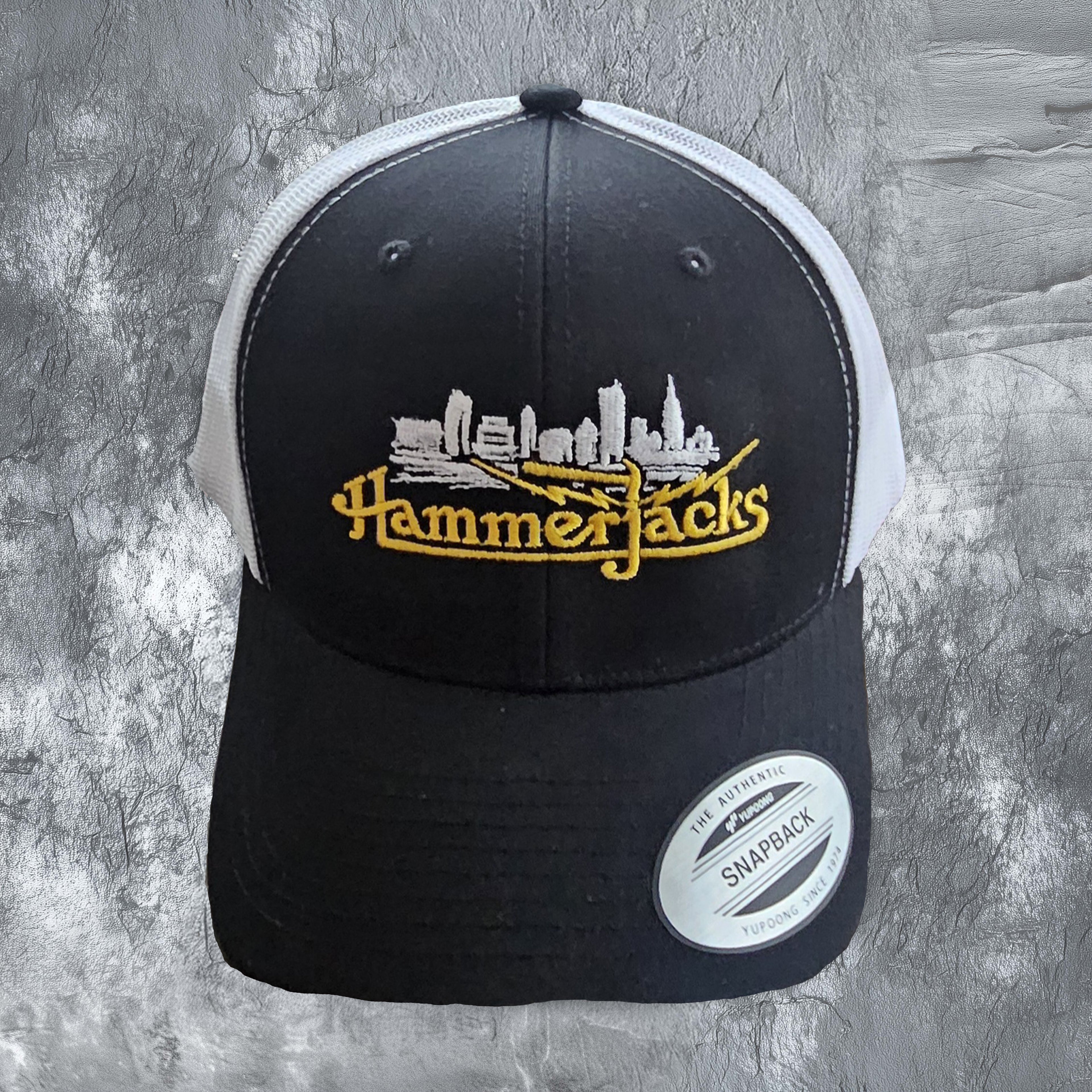 Locals Only Black and White Trucker Hat